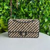 Raffia Medium Flap Bag - Chanel