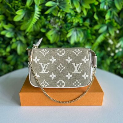 New Mini Pochette Khaki Empreinte - Louis Vuitton